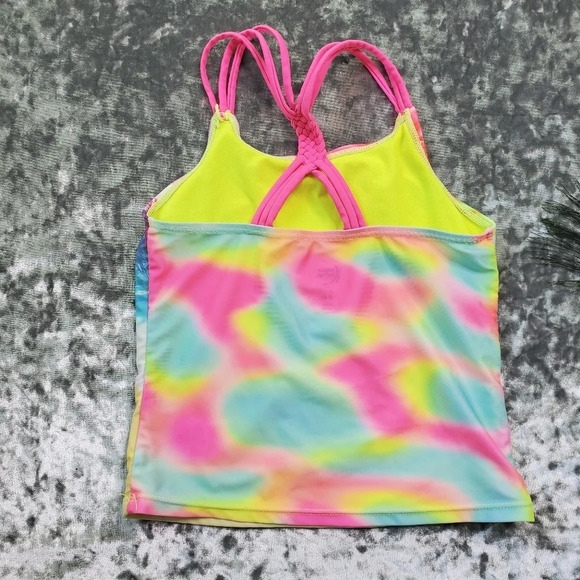 Wonder Nation Unicorn Printed 2 Piece Swimsuit - Picture 4 of 5